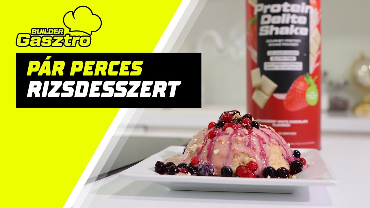 Builder Gasztro -  Pár perces rizsdesszert