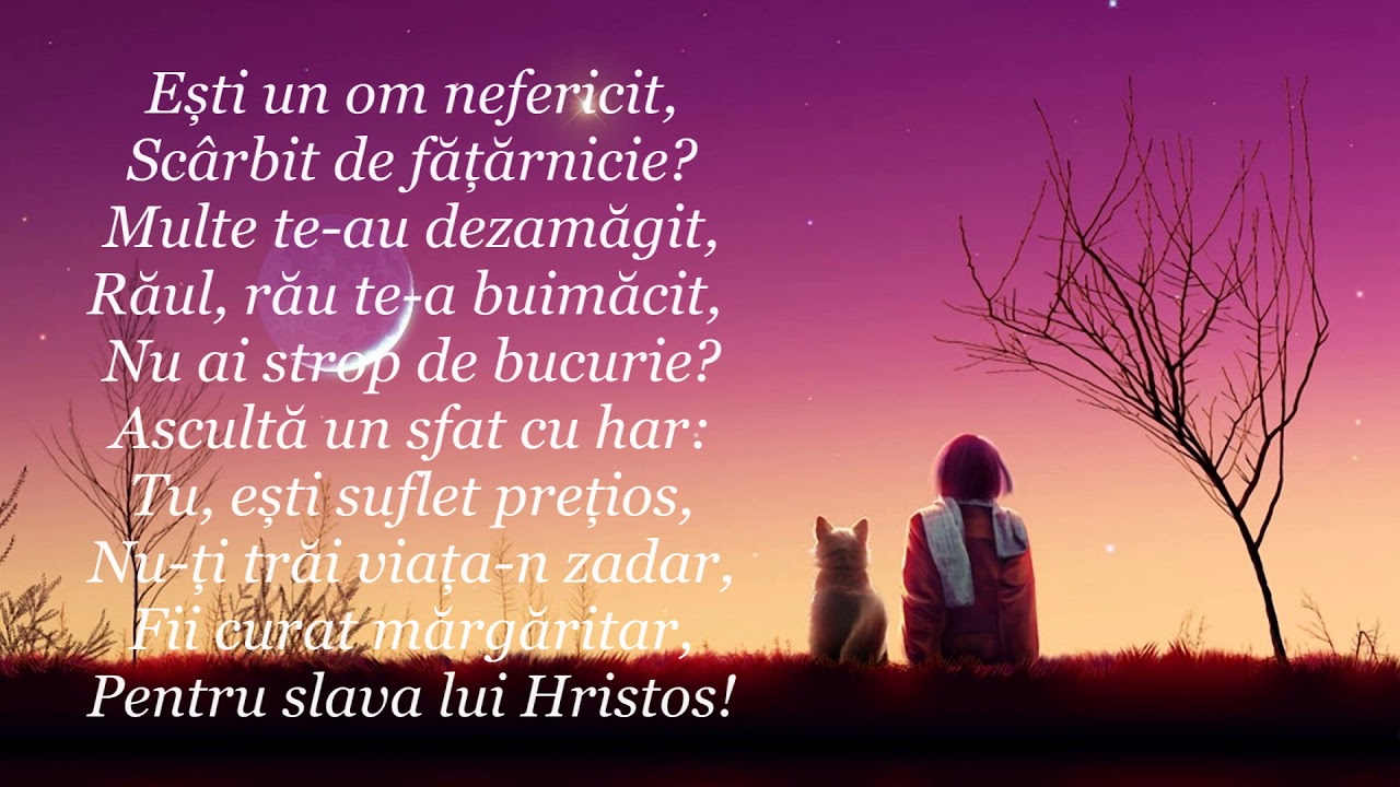Esti un om trist si trudit   poezie Teodor Groza