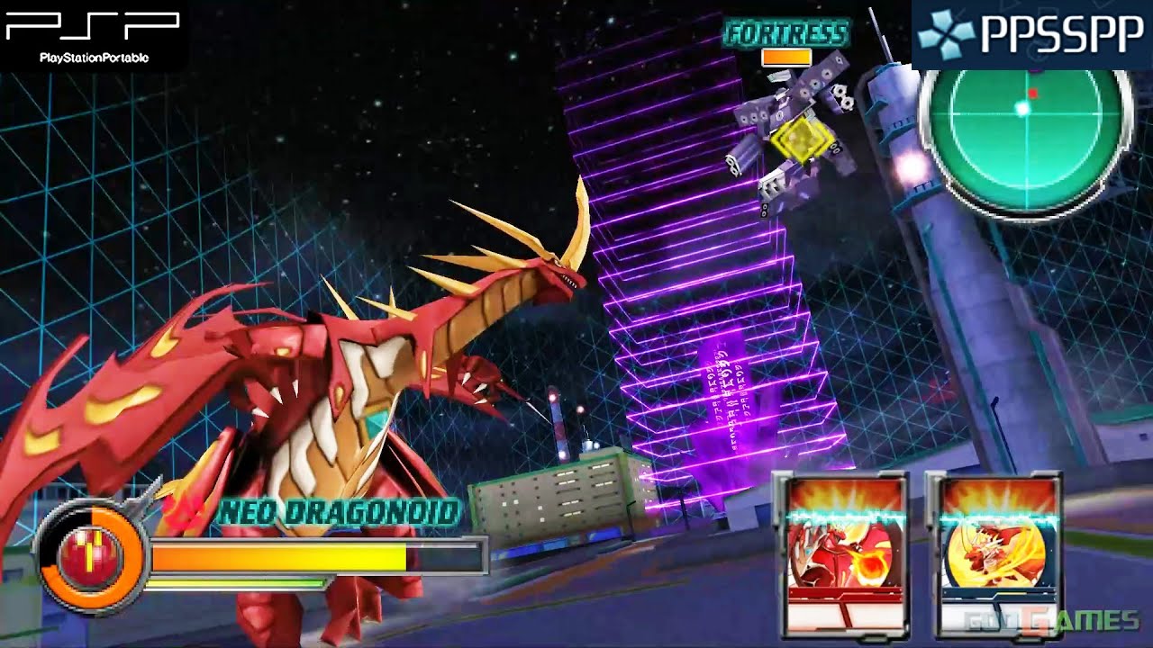 Bakugan: Defenders of the Core - PSP Gameplay 1080p (PPSSPP)
