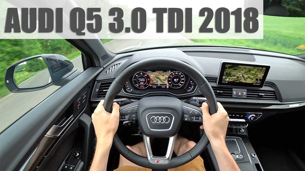 2018 Audi Q5 Sport 3.0 TDI, 4K POV TEST: Prémiové svezení