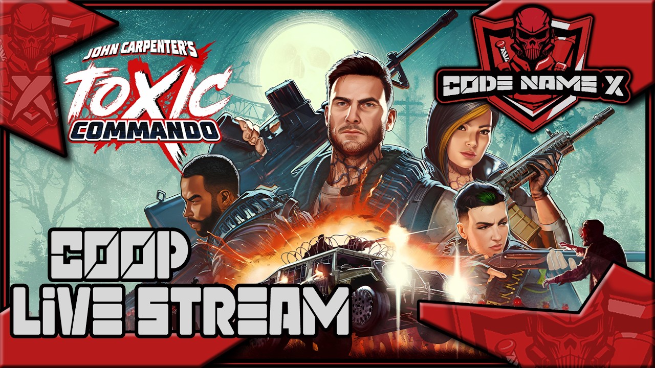 🛑 John Carpenter's Toxic Commando -EKIPA MALO JACA!! //CooP LIVE # 2🛑[BALK/ENG] 2K RX 9070 XT