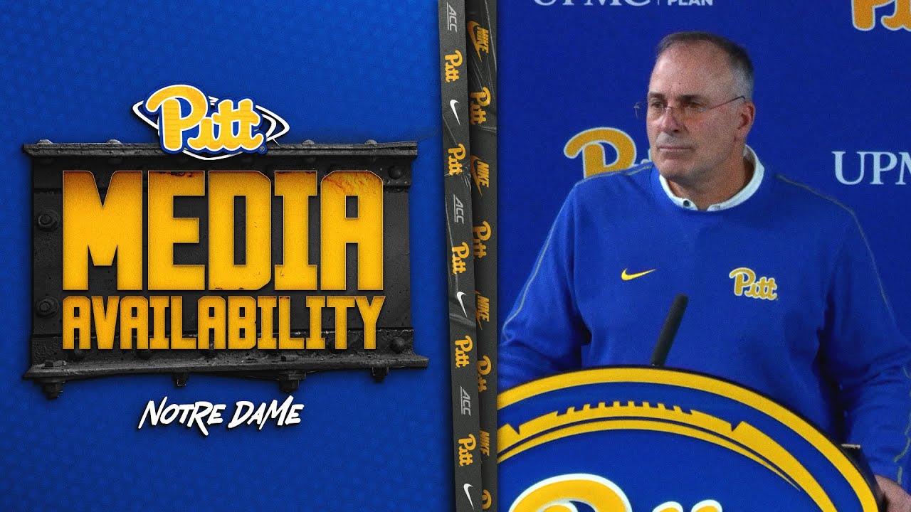 Pitt Football | Notre Dame Week | Pat Narduzzi | 11.10.25