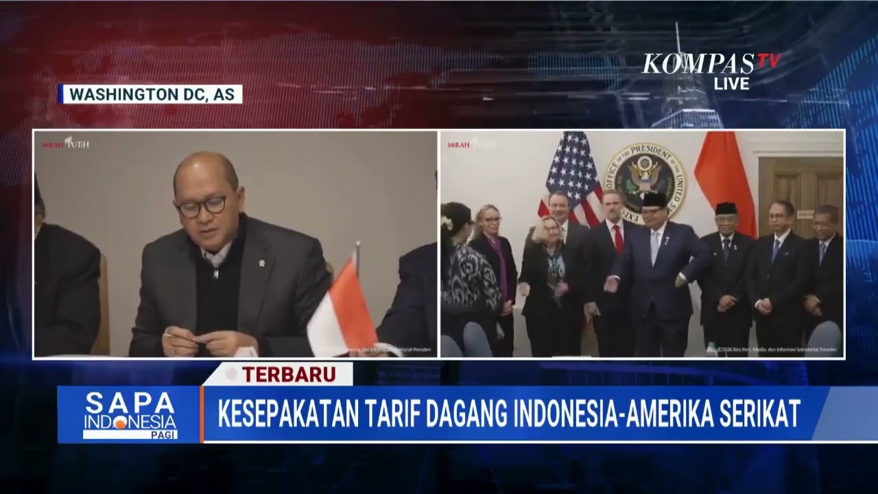 Indonesia AS Teken Tarif Resiprokal, Rosan Roeslani Ungkap MoU dengan Freeport   SAPA PAGI