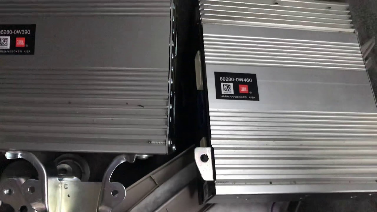 How to replace a 2007-2011 Camry JBL Amplifier Interchange Part 1