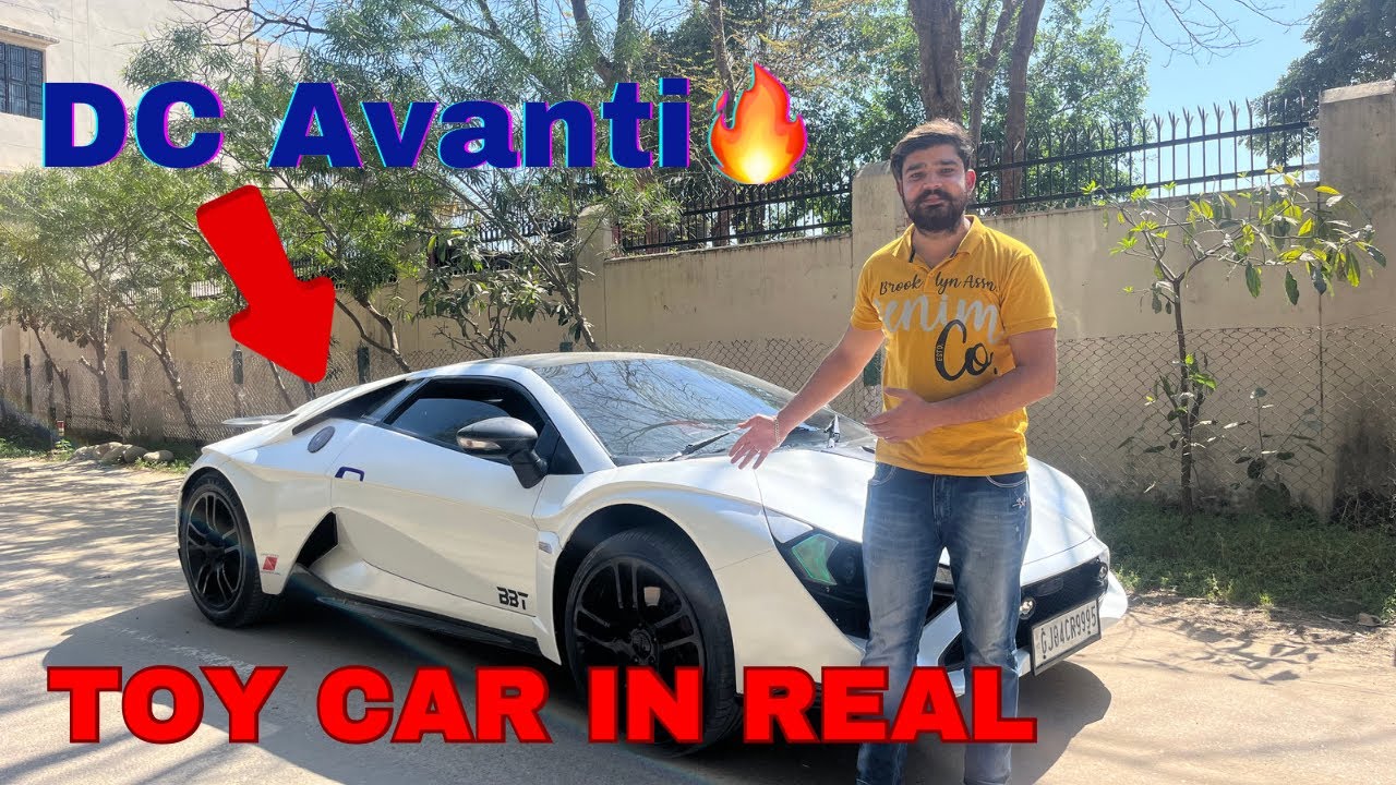 India ki apni supercar Dc Avanti 🔥 || Toy car exist in real | Driving experience