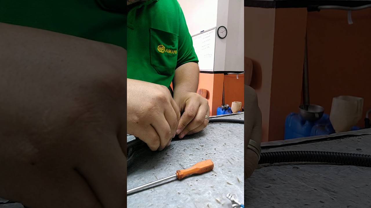 Troca do cabo do acelerador roçadeira stihl