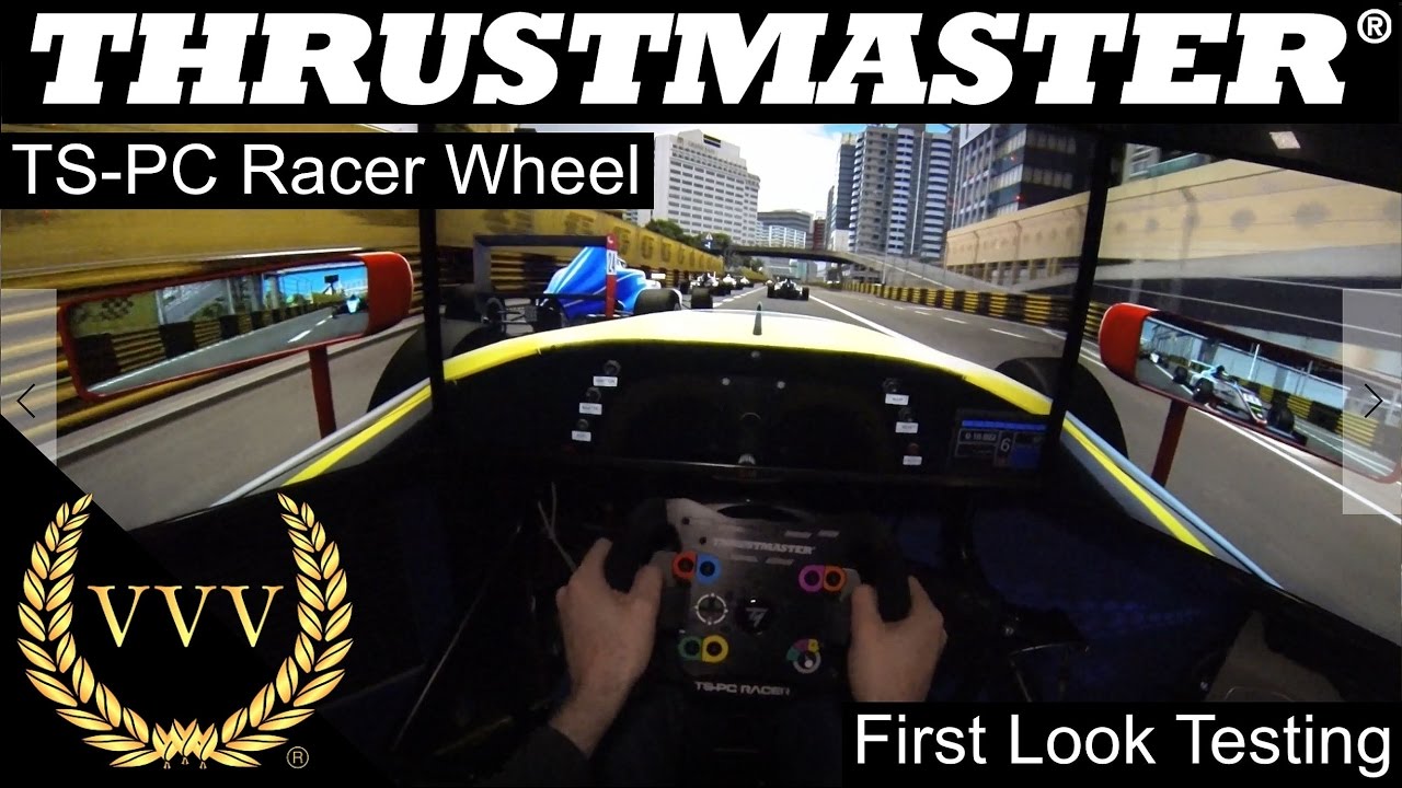 Thrustmaster TS-PC Racer Wheel - First Look Test