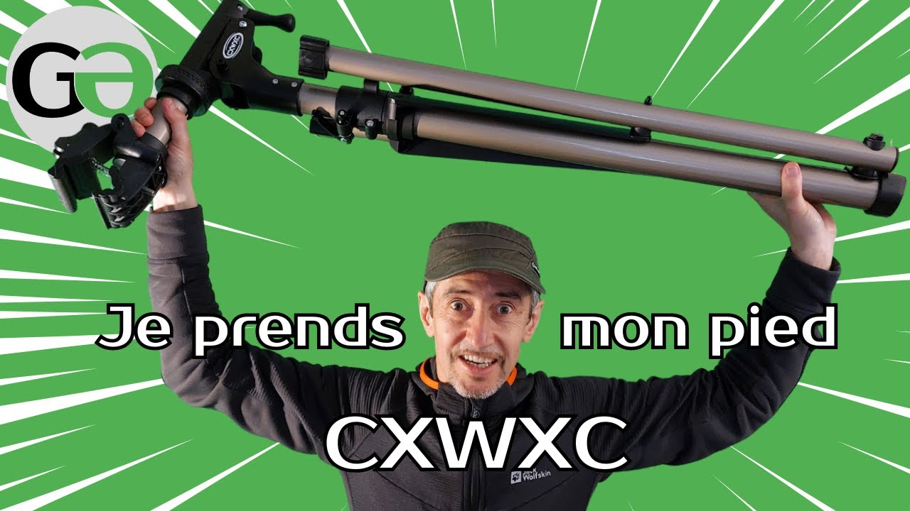 Je déballe et monte le pied d’atelier CXWXC acheté sur Amazon