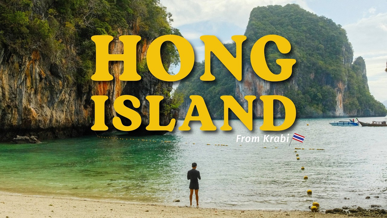 Private Luxury Longtail Boat Tour to Hong Island! from Krabi | Thailand Vlog
