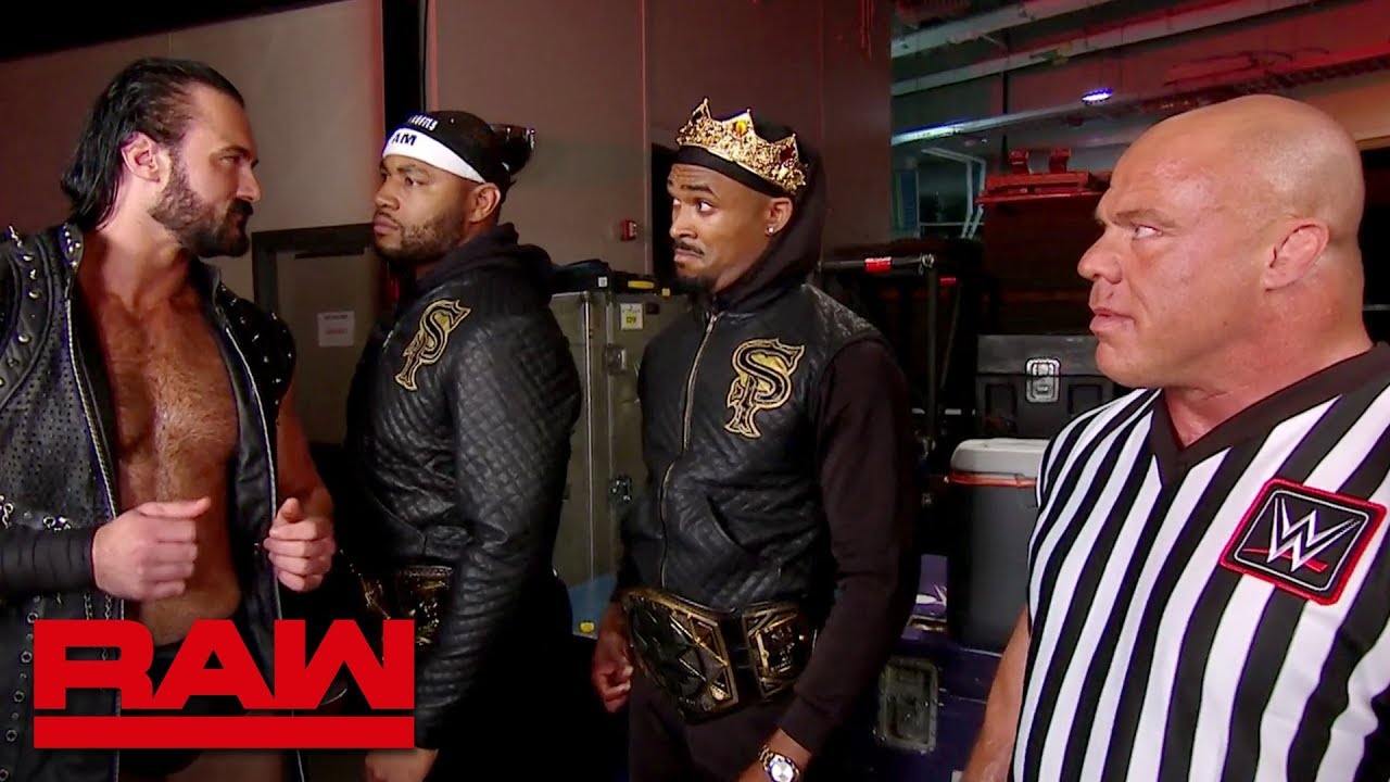Drew McIntyre spoils Kurt Angle and The Street Profits’ fun: Raw, Aug. 5, 2019