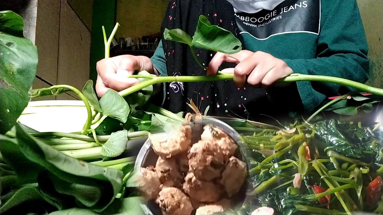 Masak Tumis Kangkung || Bergedel Tahu Putih || Membuat Sarapan Sederhana #kehidupandidesa