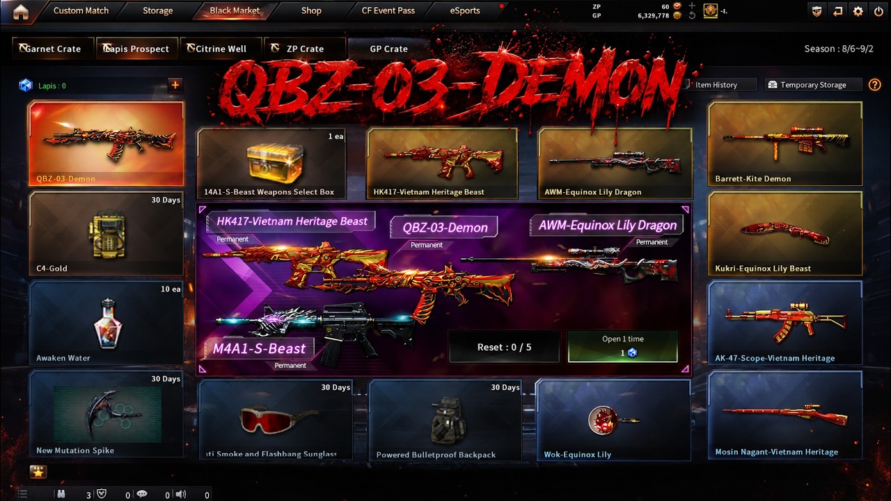 Crossfire West : QBZ-03-DEMON (New Maps) Review