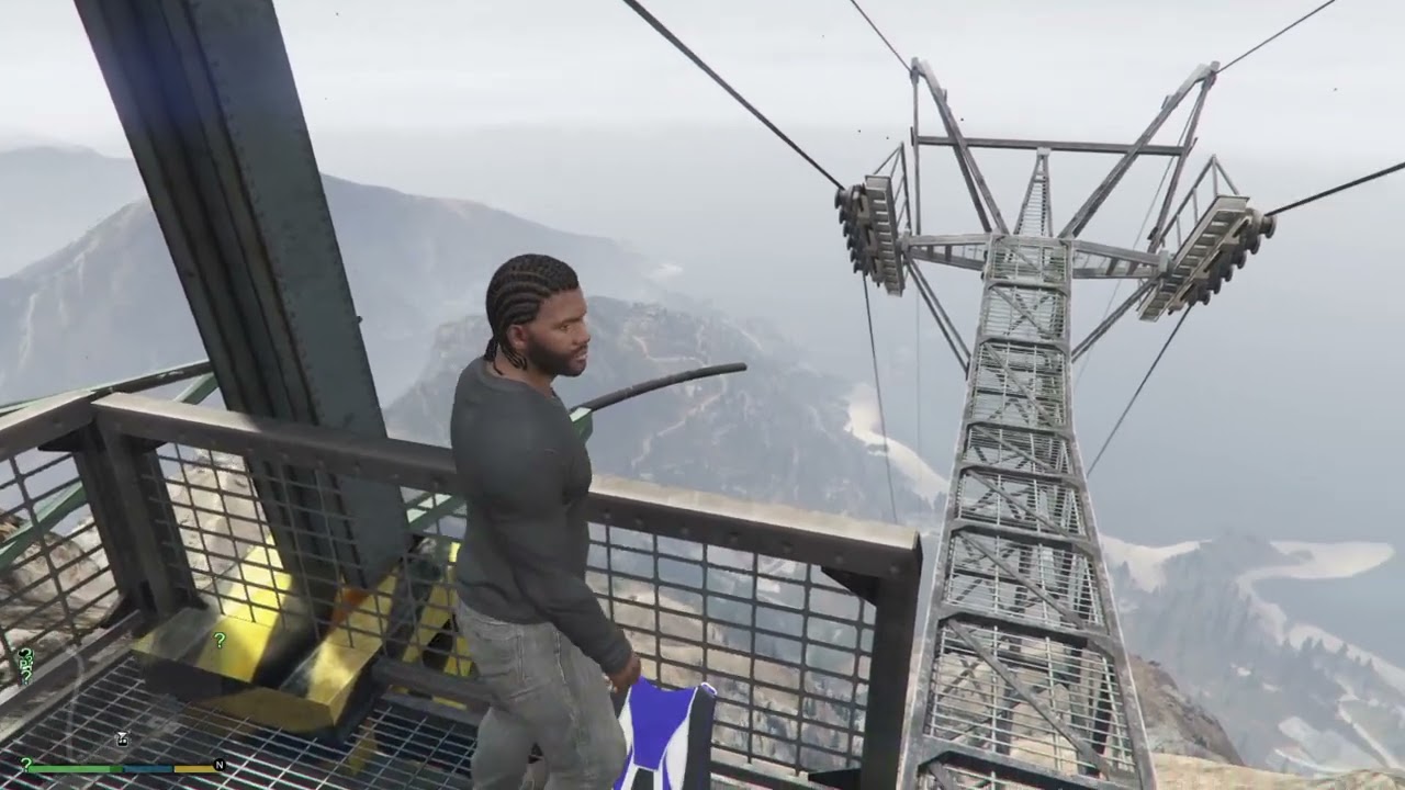 Subiendo al monte de chiliad En Gta 5