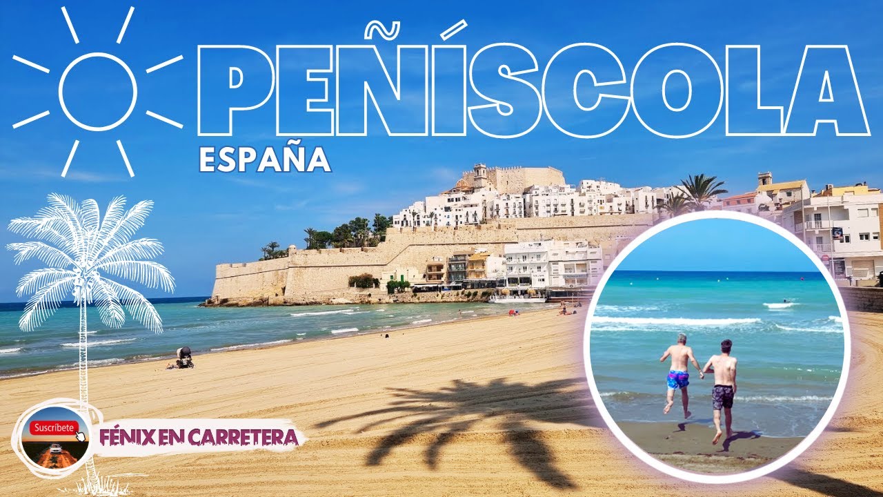 78 EUROPA EN CARRO🚗De CASTELLON DE LA PLANA a PEÑÍSCOLA |😎☀️Playa+Castillo🏰Ciudad 14 País1 ESPAÑA 🇪🇸