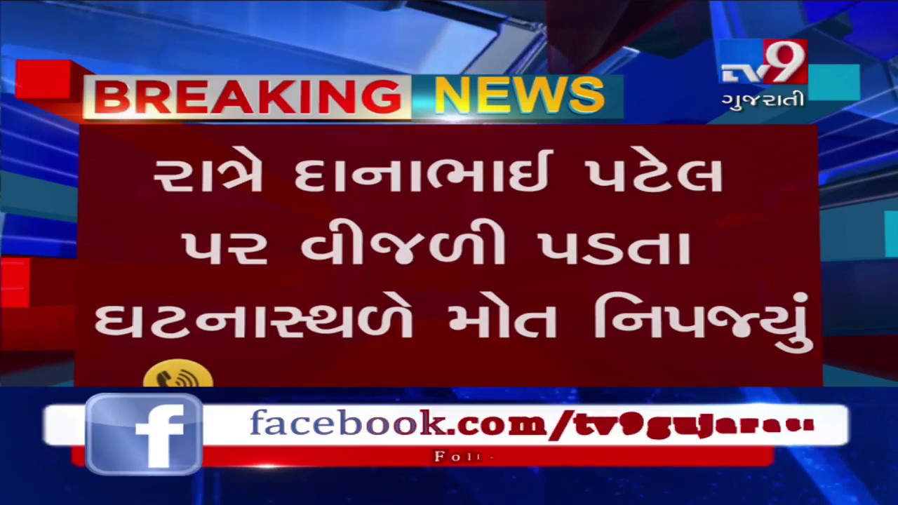 Banaskantha: 20 year old farmer along with 2 cattle electrocuted in Tharad- Tv9