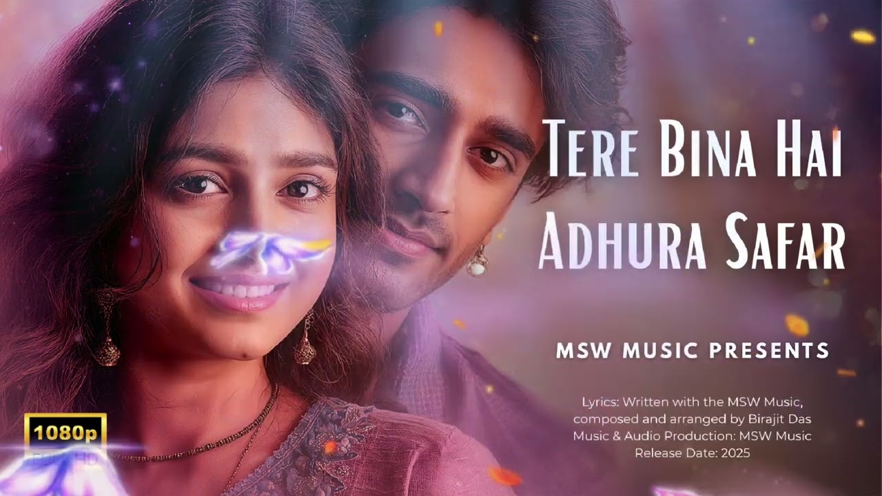 🎵 TERE BINA HAI ADHURA SAFAR | Bollywood Romantic Song 2025 | MSW Music Hindi Presents 🎵