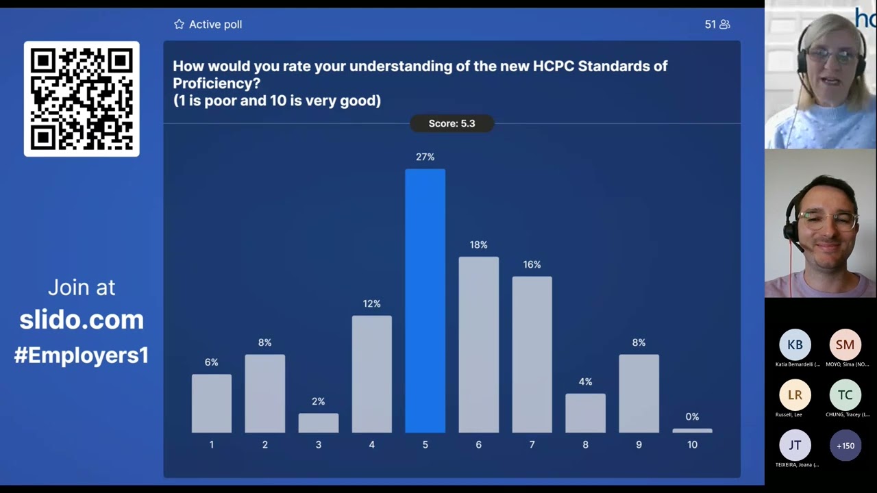 Employer Insights webinar: New standards of proficiency