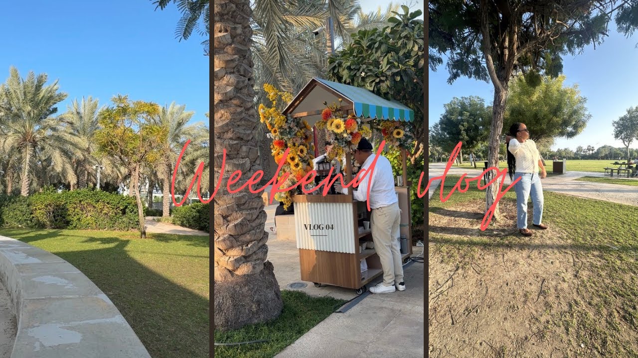 Lifestyle Vlog| First sabbath in AD| Visiting Al Emarat Park