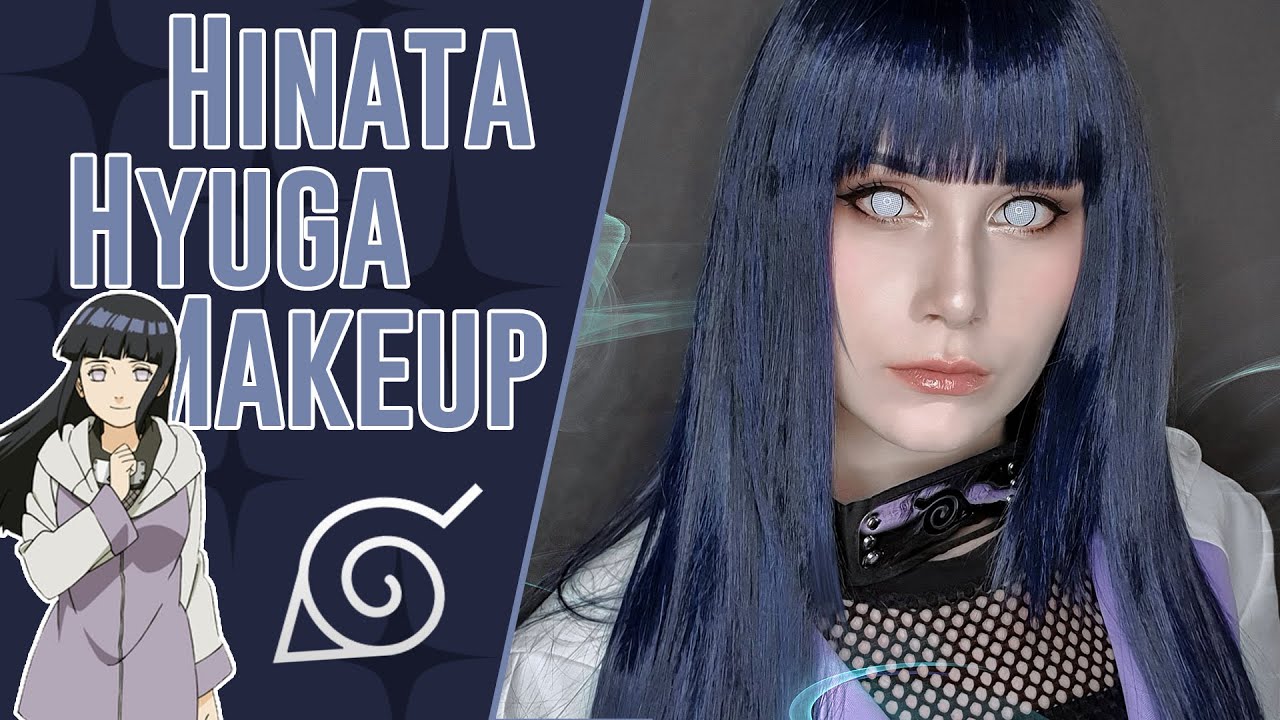 🌸 Hinata Hyuga Cosplay Makeup Tutorial Naruto - 日向 ヒナタ コスプレ ナルト 🌸