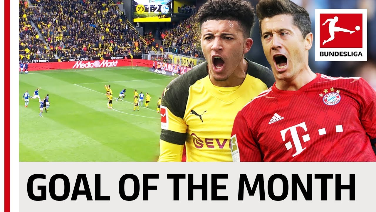 Top 10 Goals April - Vote For The Goal Of The Month