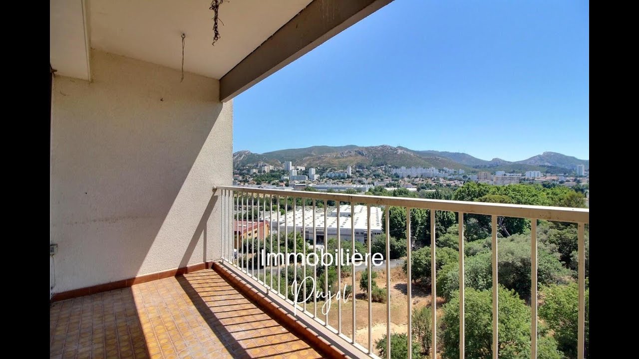 A la location T3 secteur La Pomme avec balcon Marseille 11&egrave;me