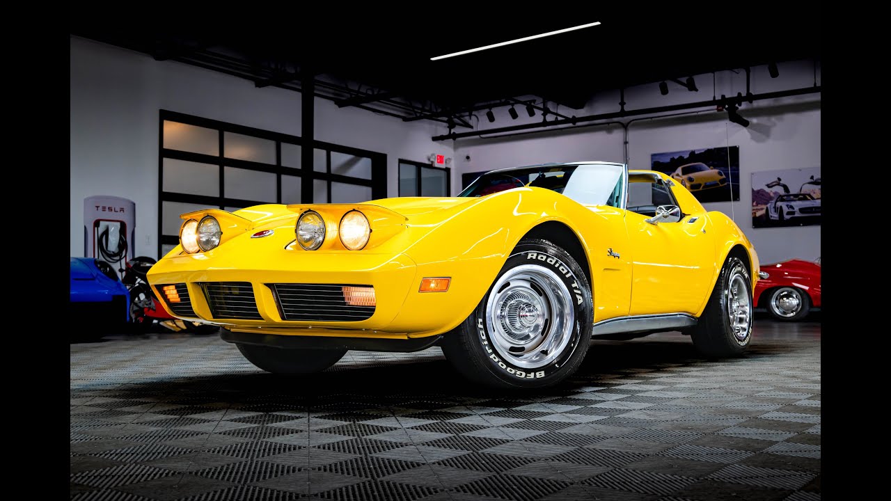 1973 Chevrolet Corvette Coupe 454! Low original miles! 4 Speed Manual! 454ci V8 engine!