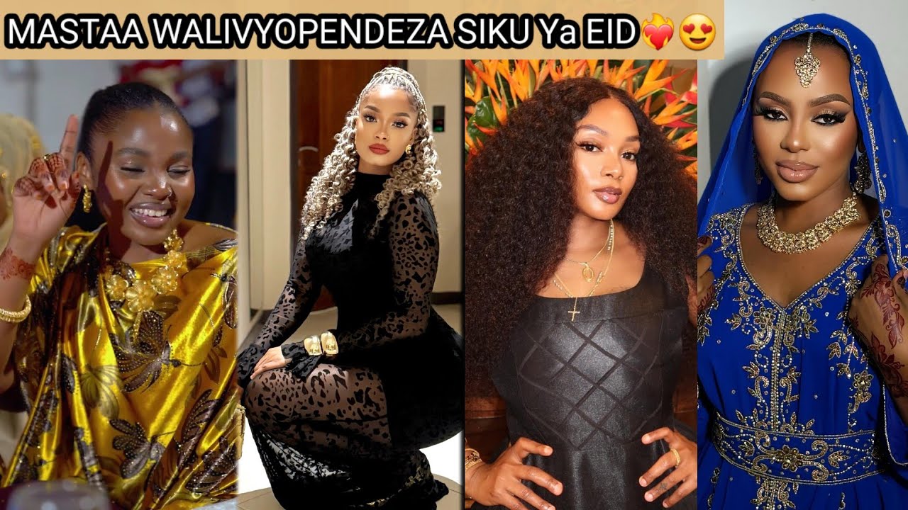 MASTAA WALIVYOPENDEZA siku ya EID ❤️‍🔥 na WEEKEND  #zuchu #nandy #wema #kajala