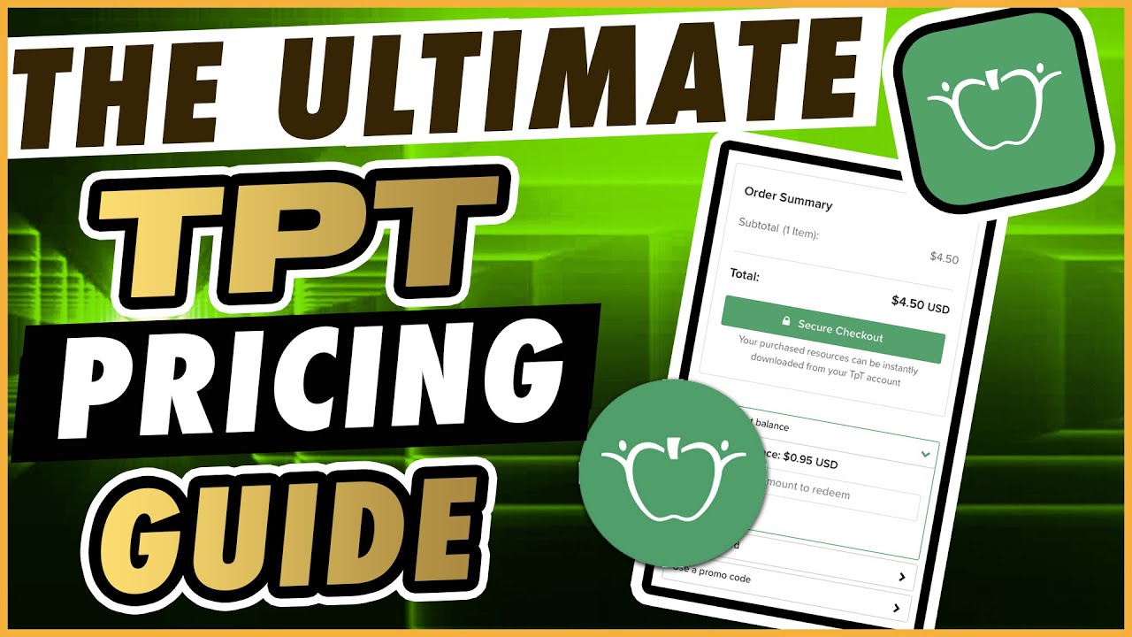 Pricing Your Teachers Pay Teachers Products +TPT Tips + TPT Seller Tips