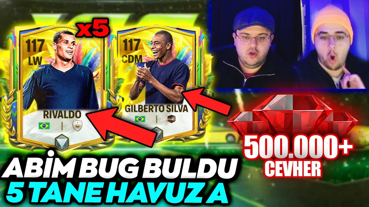 ABİMİN HİLELİ TAKTİĞİYLE 5 TANE 117 GEN ÇIKTI 😱 500.000 BİN CEVHER DEV GINGA PAKET AÇILIMI FC Mobile
