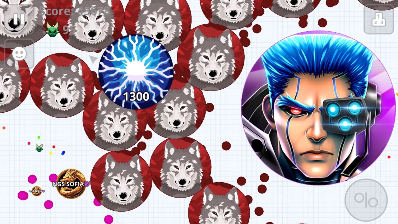 INSANE DESTRUCTION 🥵 (AGAR.IO MOBILE)
