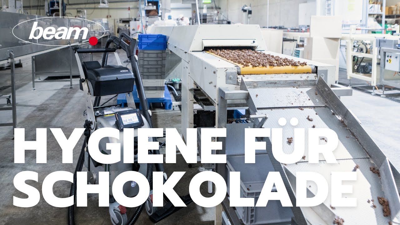 Industriereiniger mit Dampfreiniger Profiger&auml;t f&uuml;r Lebensmittelhygiene