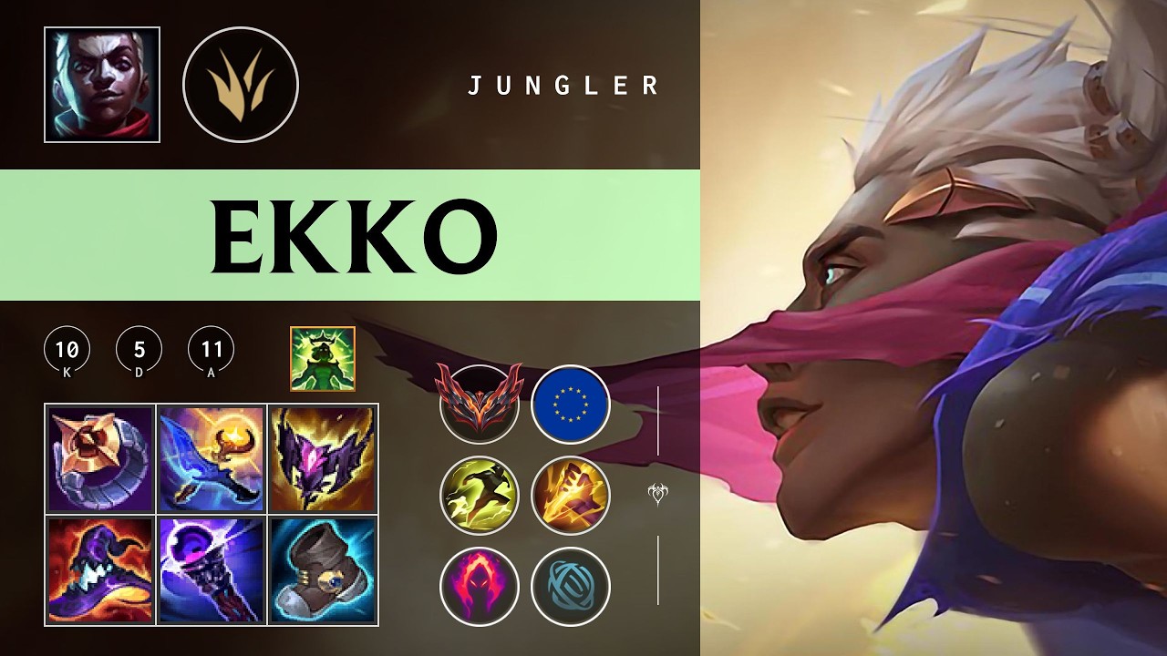 Ekko Jungle vs Briar - EUW Grandmaster Patch 26.06
