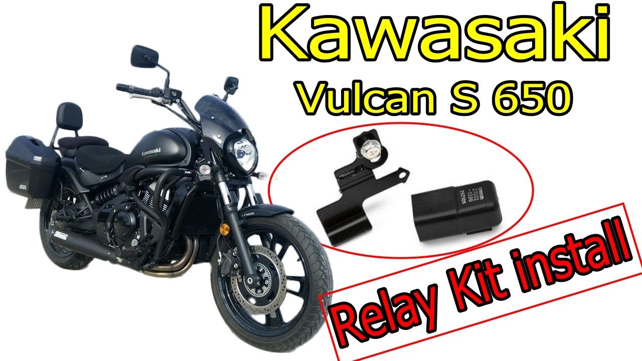 Relay Kit installation on Kawasaki Vulcan S 650
