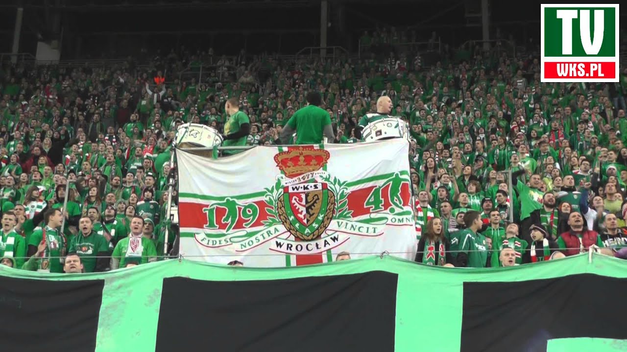 Śląsk Wrocław - Ruch Chorzów 2:3 FANATYCZNY DOPING!