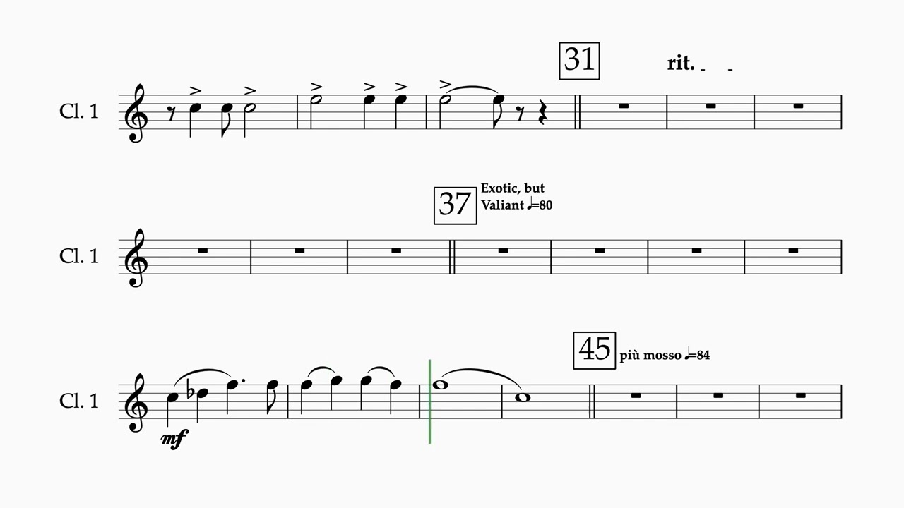 BD Clarinet 1