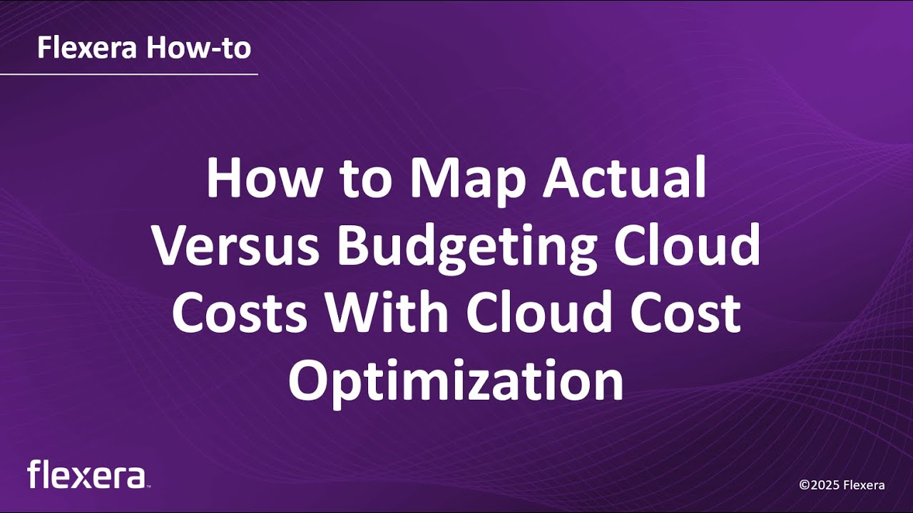 How to Map Actual Versus Budgeting Cloud Costs With Cloud Cost Optimization