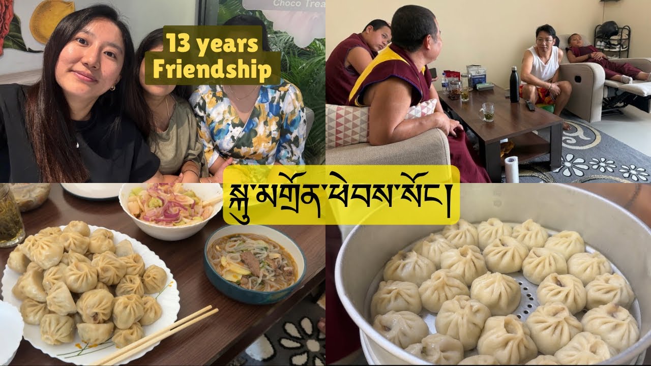 Delicious Momo & Phingthang Recipe at Home | Best Friends Meet-up Bangalore | Tibetan Vlogger