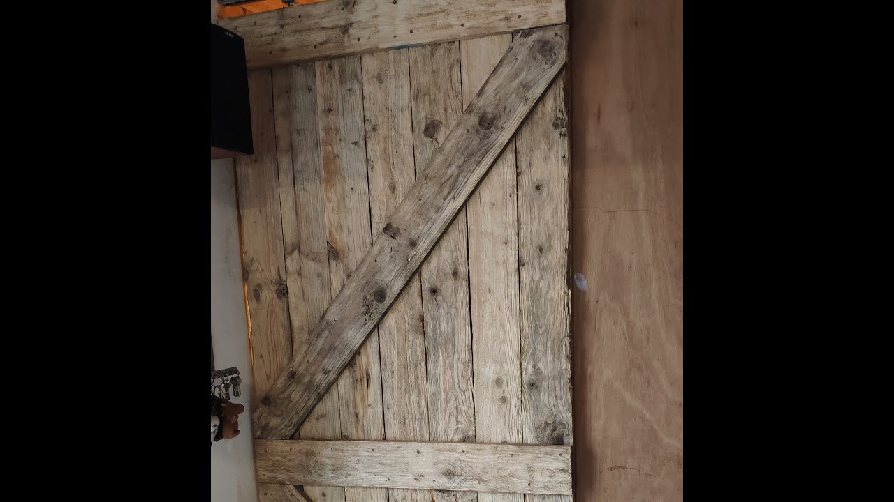 Porte en bois de Palettes