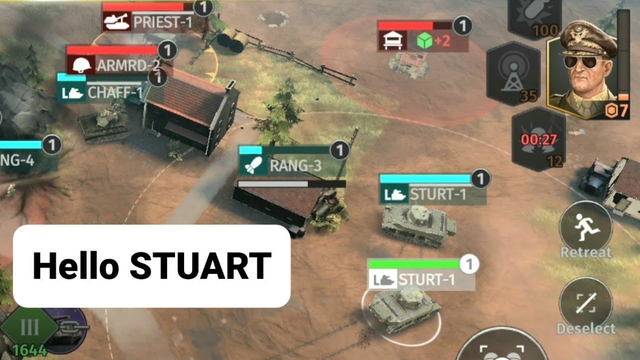 WWA RTS 2v2b: trying out STUART. Usa/Usa vs Usa/Germany.