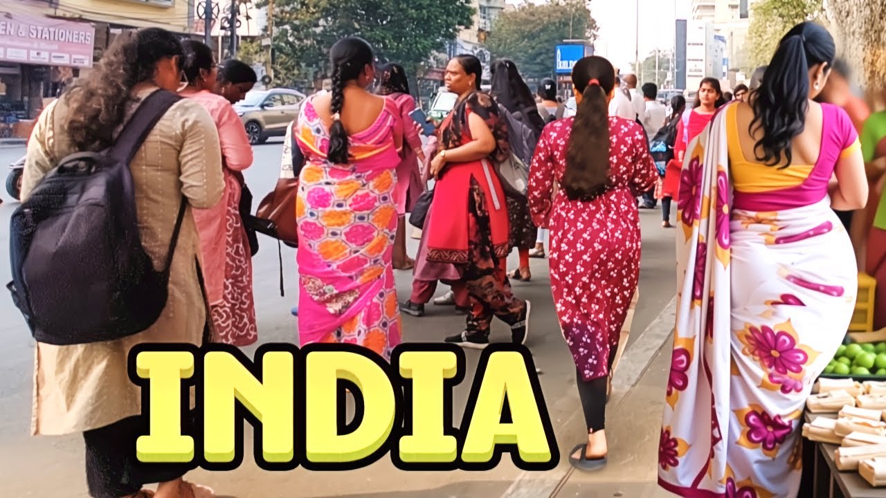 🇮🇳 ИНДИЯ 4K: улицы, полные жизни, КУЛЬТУРЫ и ХАОСА!
