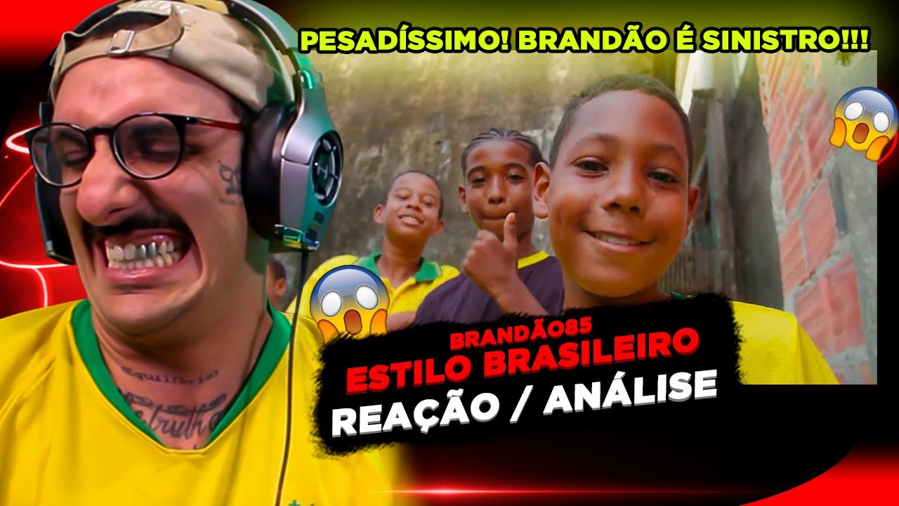 MONSTRO!!!! BRAND&Atilde;O - ESTILO BRASILEIRO 🇧🇷 [REA&Ccedil;&Atilde;O/ AN&Aacute;LISE]