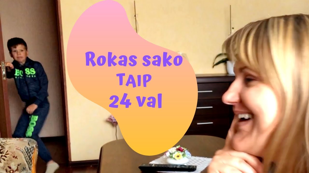 CHALLENGE. Rokas sako TAIP 24 valandas ir PILDO MAMOS norus.