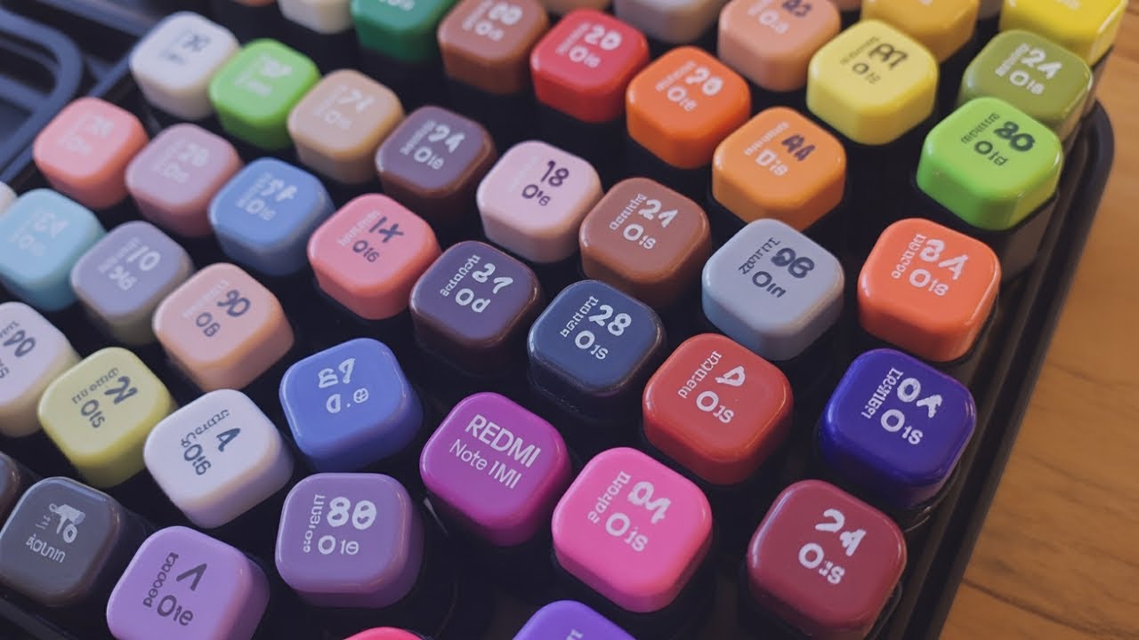 Swatching 120 Markers | Testing Color Shade