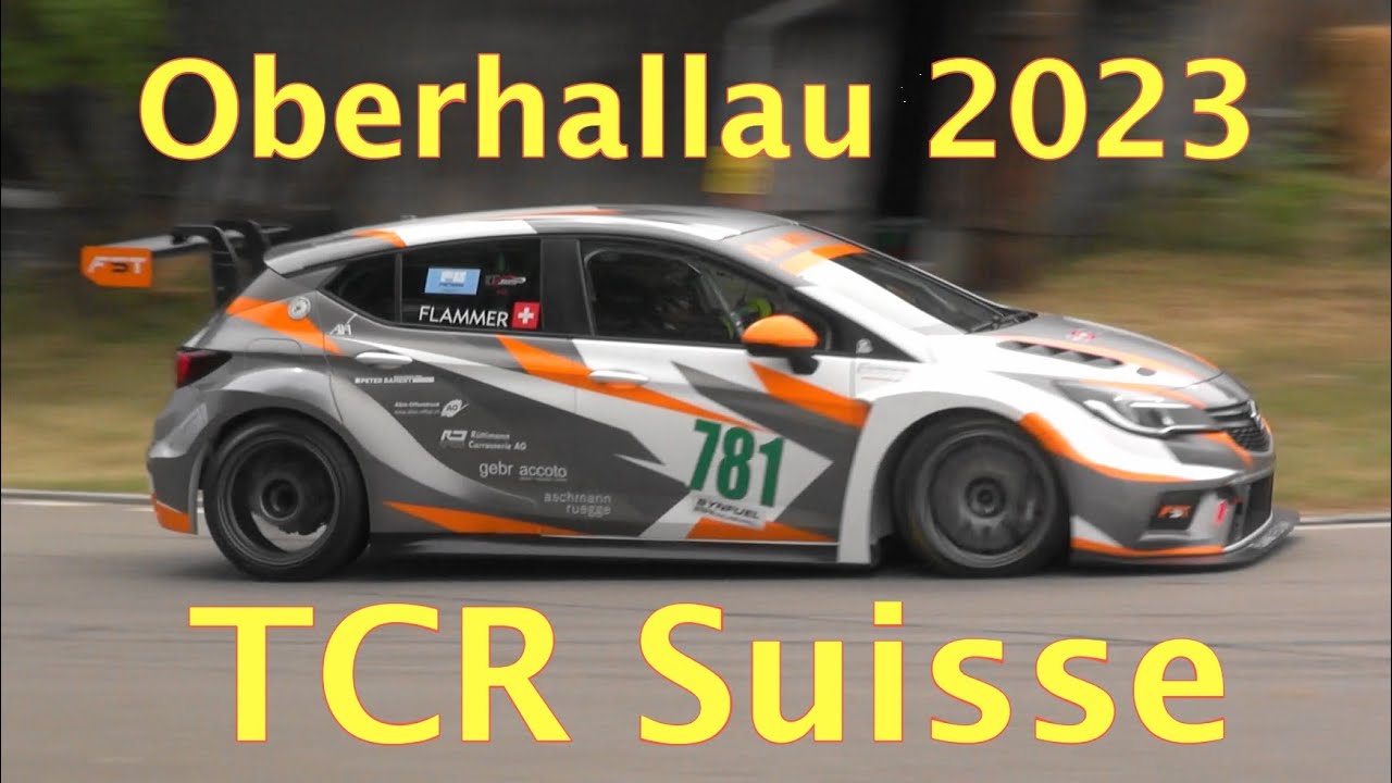 Bergrennen Oberhallau 2023 ☆ TCR Suisse SynFuel ☆ Hyundai i30 Seat Leon Cupra Opel Astra