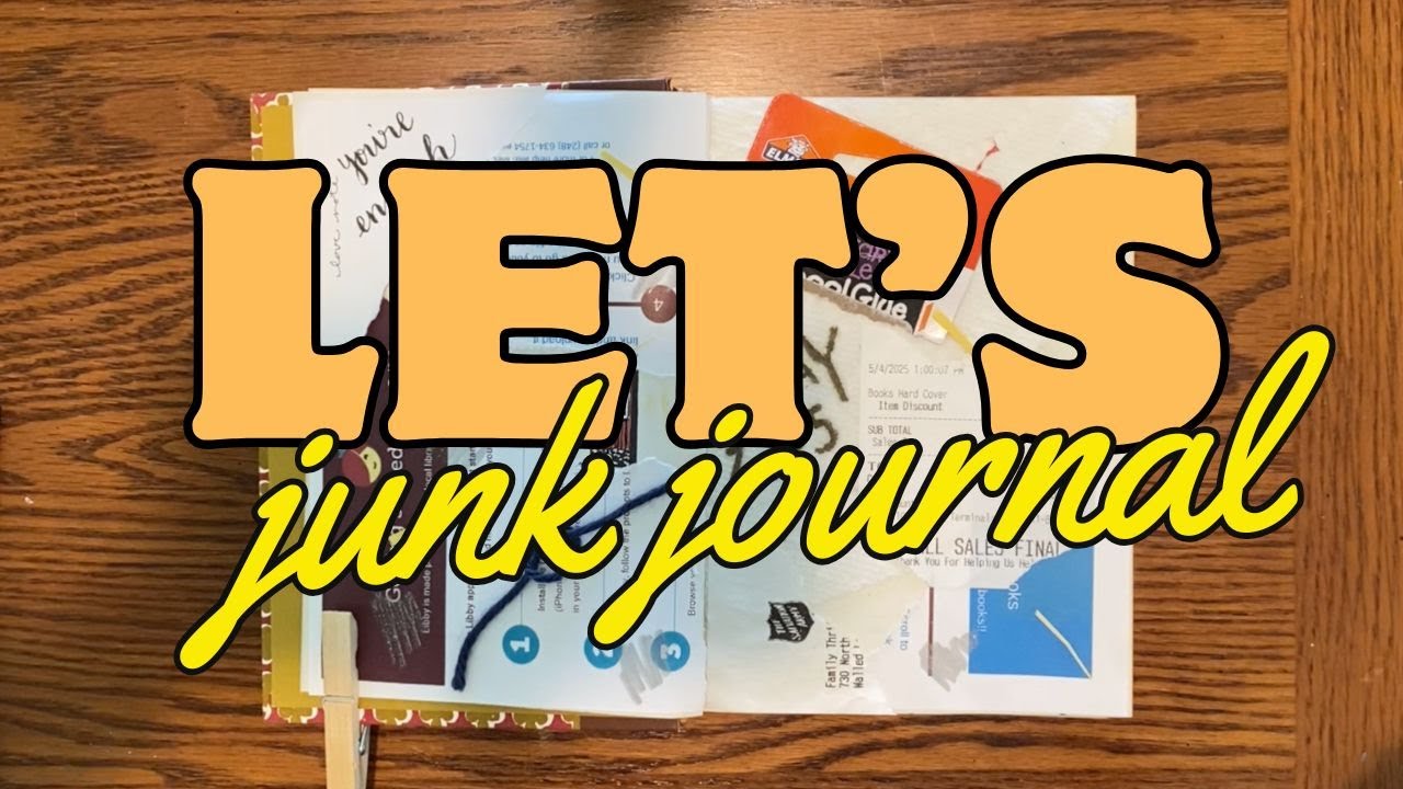 Start a ✨ JUNK JOURNAL ✨ with me! | Beginner Friendly + Cozy DIY