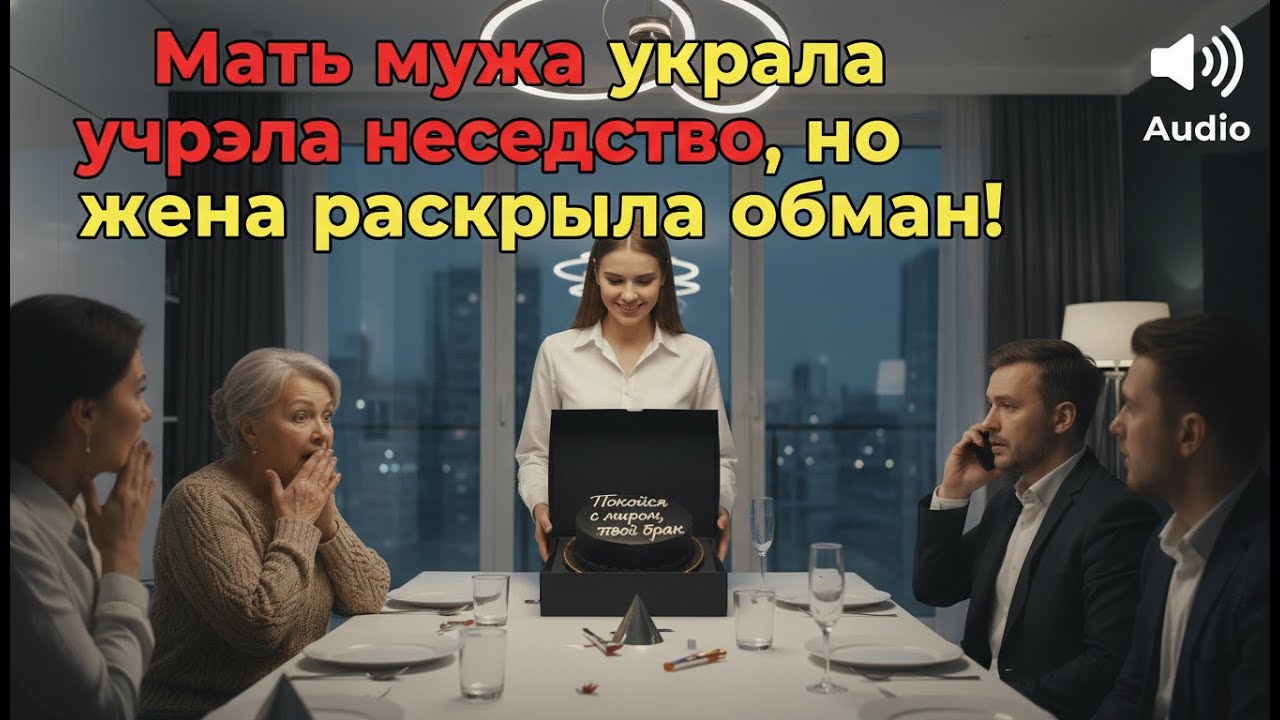 ТОРТ С НАДПИСЬЮ «ПОКОЙСЯ С МИРОМ, ТВОЙ БРАК» НА ДНЕ РОЖДЕНИЯ — И РАЗОБЛАЧЕНИЕ СВЕКРОВИ