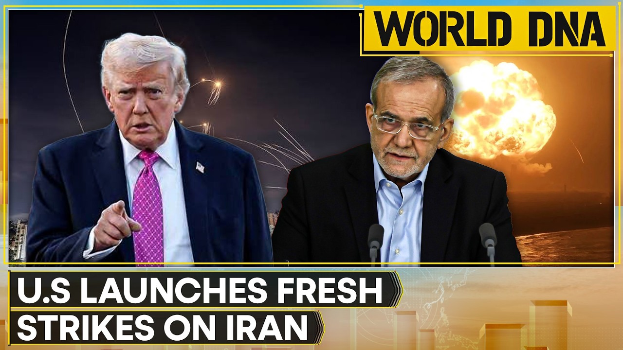 U.S.-Iran War Intensifies | Fresh American Strikes Hit Iran as Trump Issues New Warning to Tehran