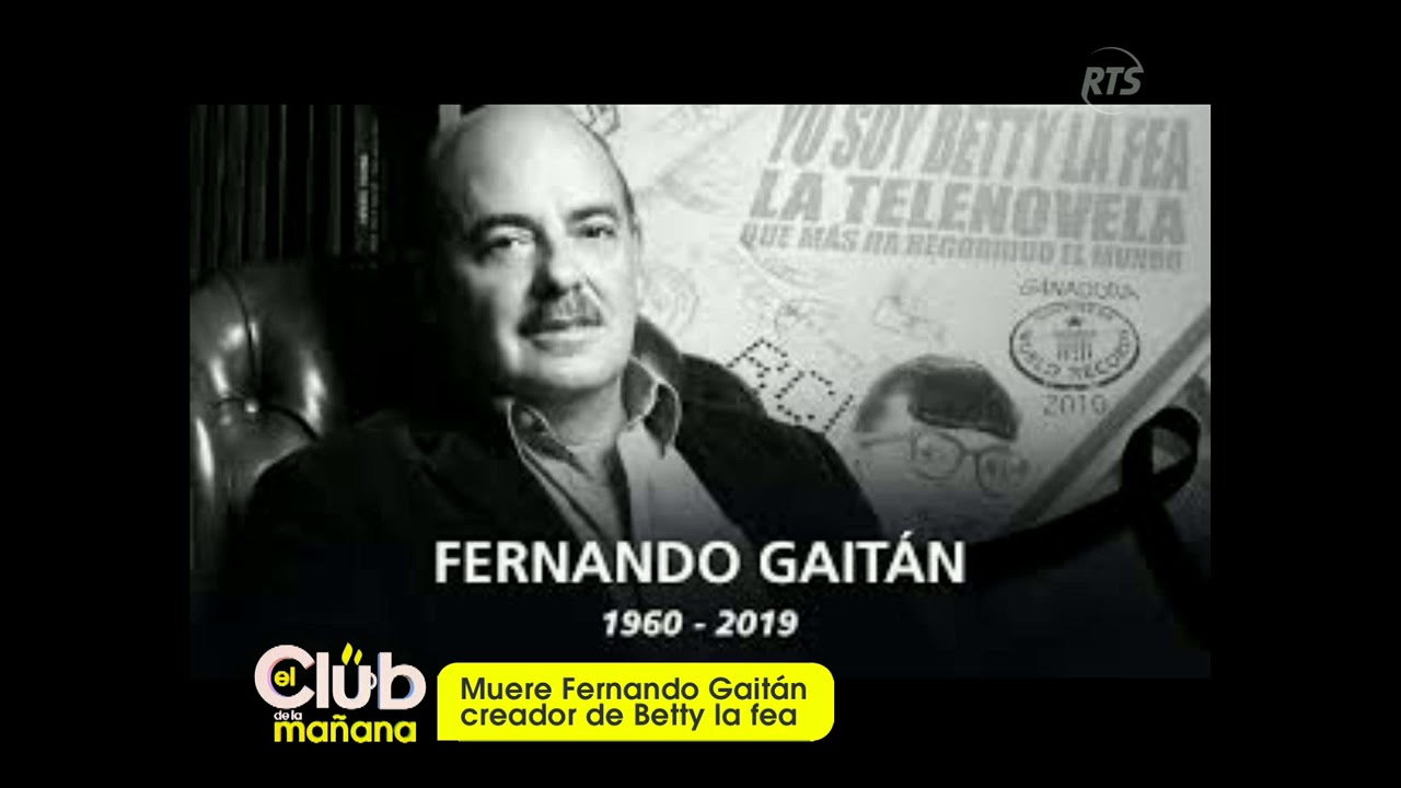 Falleci&oacute; el famoso libretista Fernando Gait&aacute;n