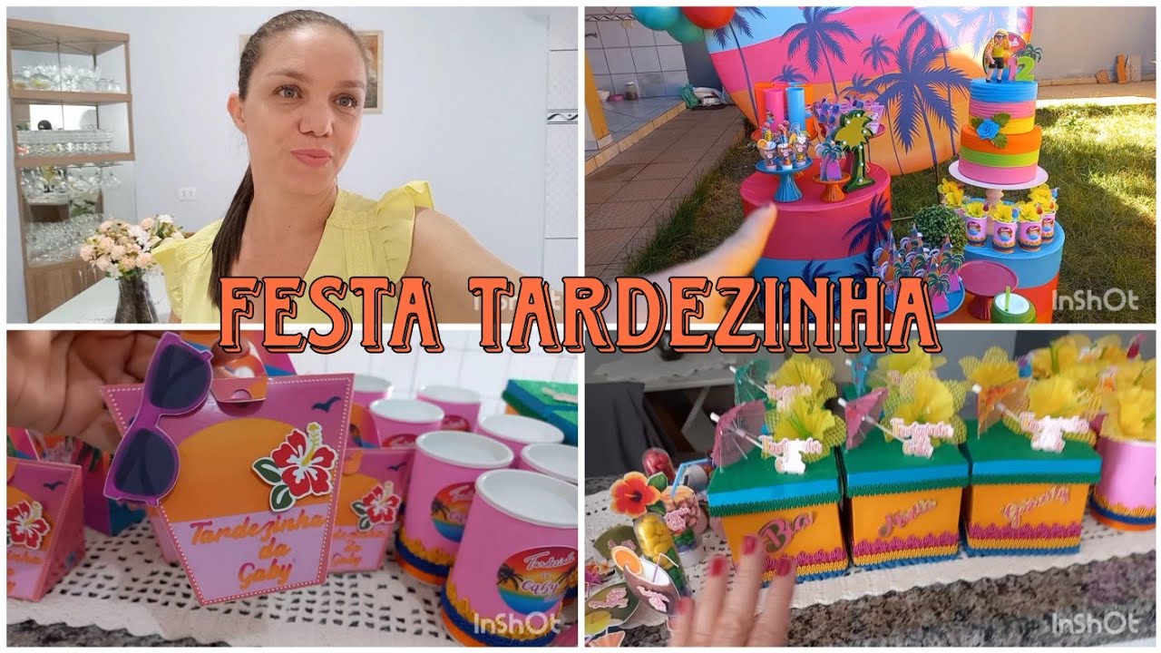festa tardezinha, festa da minha filha, mostrei tudo.