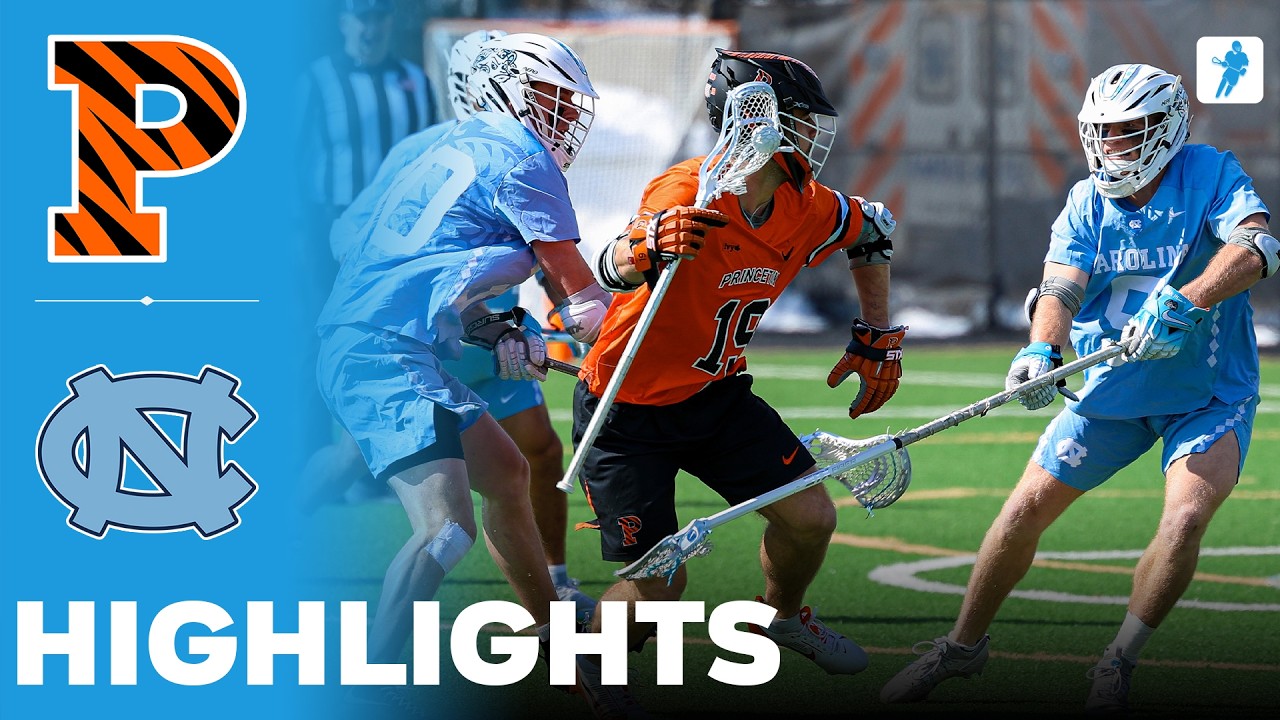 Princeton vs North Carolina | NCAA College Lacrosse | Highlights - March 01, 2026